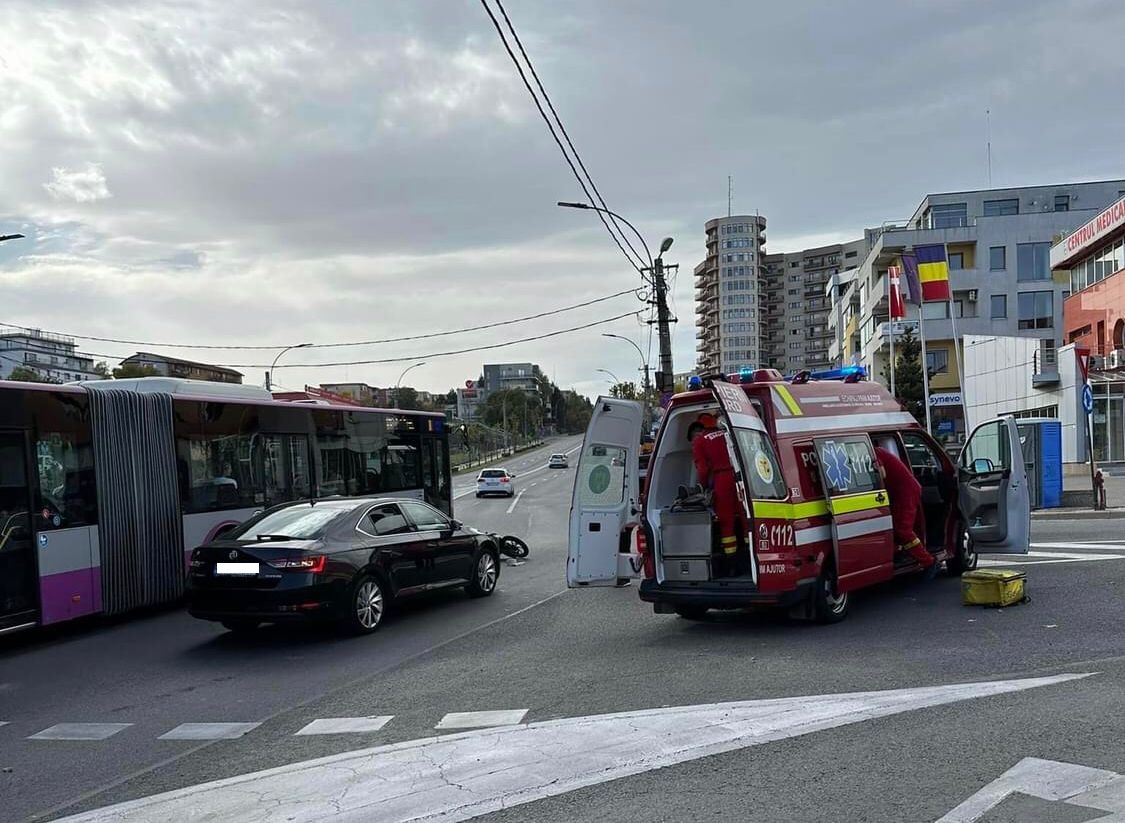 Accident pe strada Observatorului / Foto: Info TRAFIC jud. Cluj
