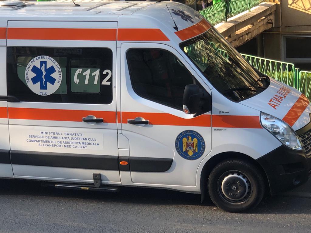 Ambulanța a intervenit la un accident de la ieșire din Câmpia Turzii / Foto: arhivă monitorulcj.ro