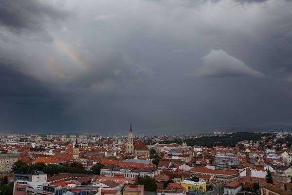 Vremea va rămâne rece în această săptămână în Cluj-Napoca/ Foto: Emil Boc - Facebook