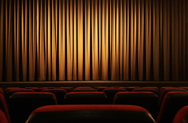 Numărul persoanelor care au fost la o piesă de teatru sau au vizionat un film în cinematograf este în scădere/ Foto: pixabay.com