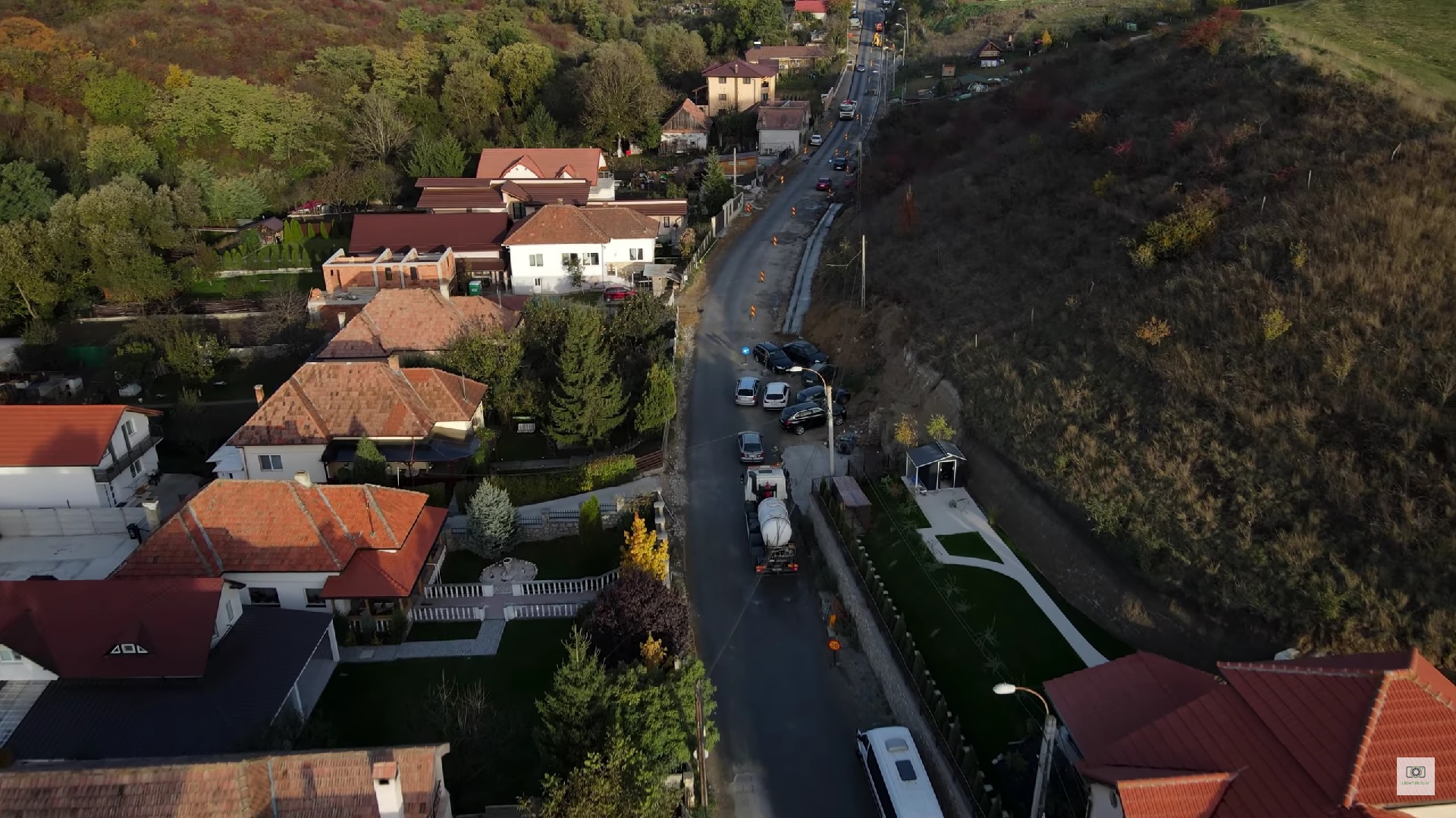 Valea Seacă se află în lucrări de modernizare, termenul de finalizare fiind august 2024. FOTO: Captură ecran/ Youtube – Legat de Cluj