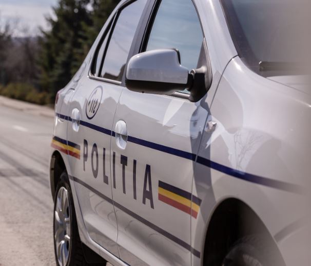 Mașină Poliție/Foto: IPJ Cluj