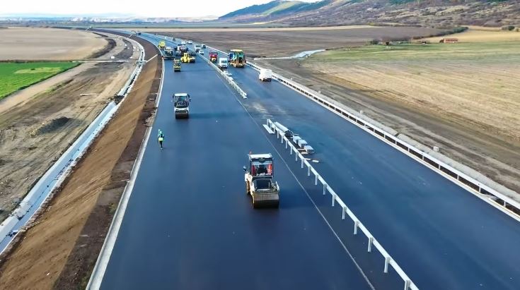 Autostrada Transilvania, secțiunea Chețani-Câmpia Turzii/Foto: Asociația Pro Infrastructura Facebook.com