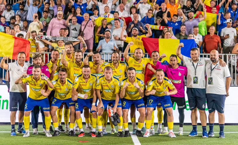 România a câștigat Cupa Mondială la Minifotbal, în finala cu Kazahstan/Foto Federația Română de Minifotbal Facebook.com