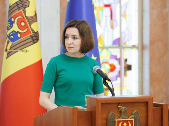 Scenarii de aderare a Moldovei la UE/Foto: Președintele Republicii Moldova, Maia Sandu Facebook.com