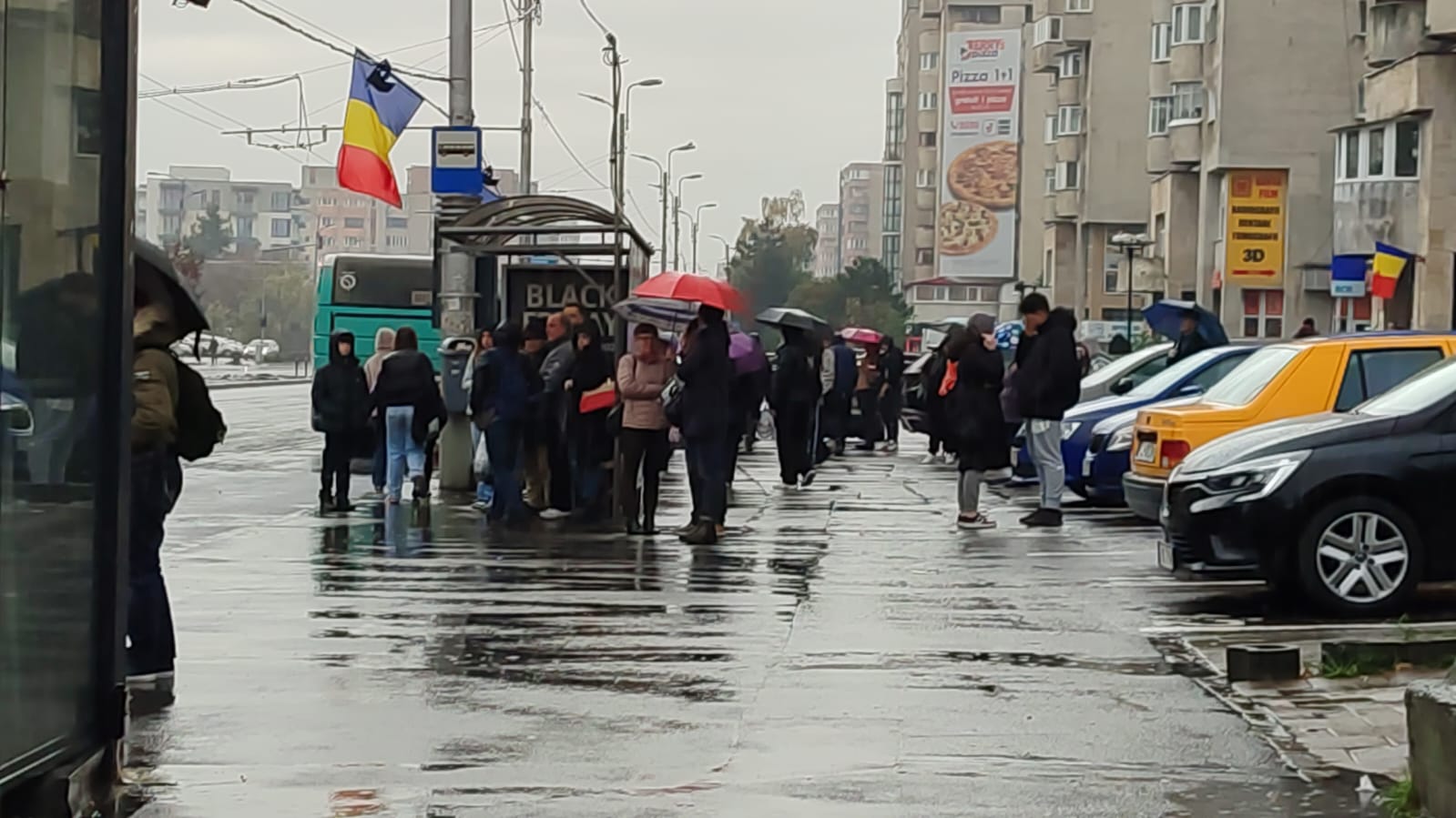 Vreme ploioasă în Cluj-Napoca / Foto: monitorulcj.ro