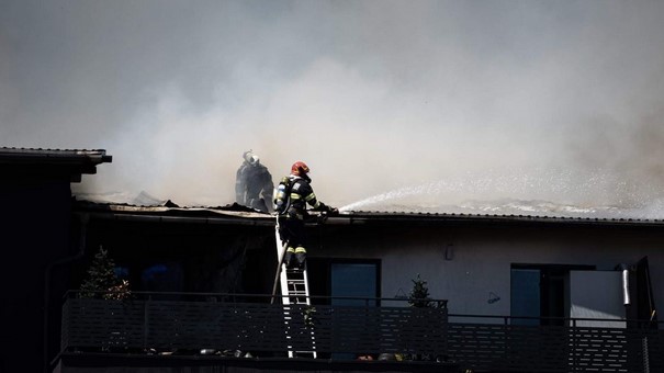 Risc mai mare de incendii în sezonul rece / Foto: ISU Cluj Facebook - Andrei Săsăran