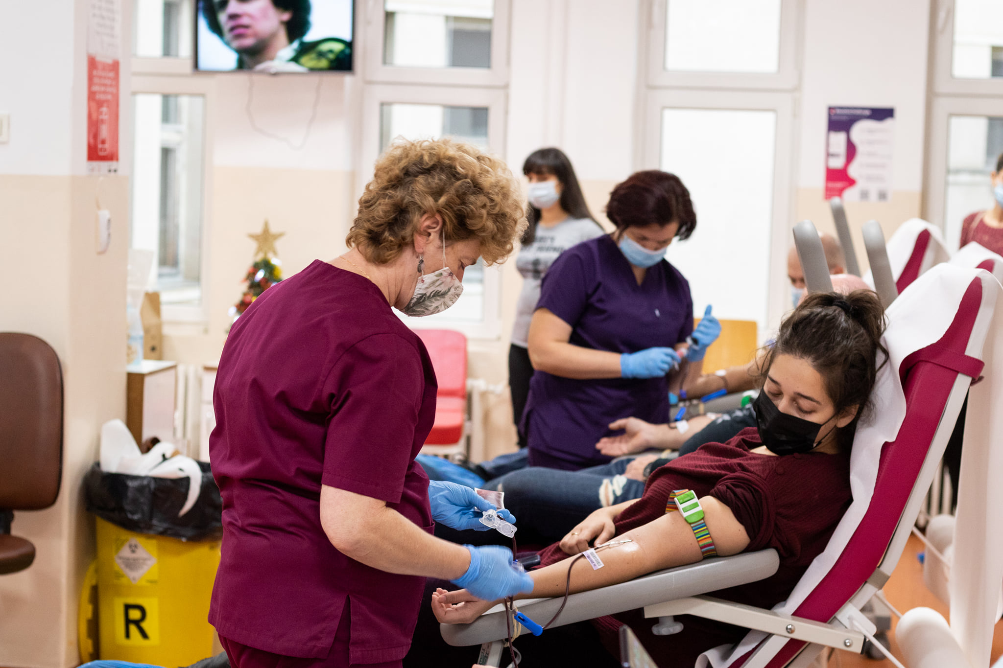Campanie de donare de sânge a studenților mediciniști  / Foto: Donează sânge, fii erou - OSM Cluj - Facebook