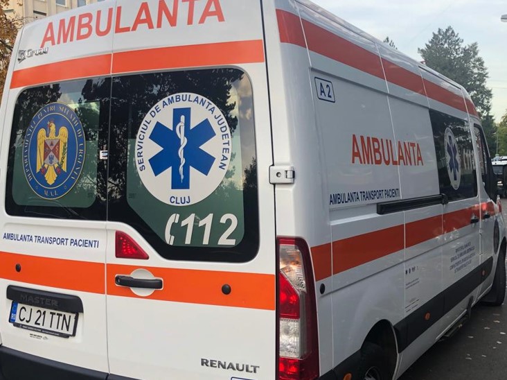 Șofer implicat în accident pe Calea Florești, preluat de ambulanță / Foto: arhivă monitorulcj.ro