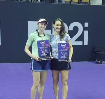 Monica Niculescu&Cristina Bucsa, victorie în finala WTA 125 Angers (Franța)/Foto: TennisRomania.com Facebook.com