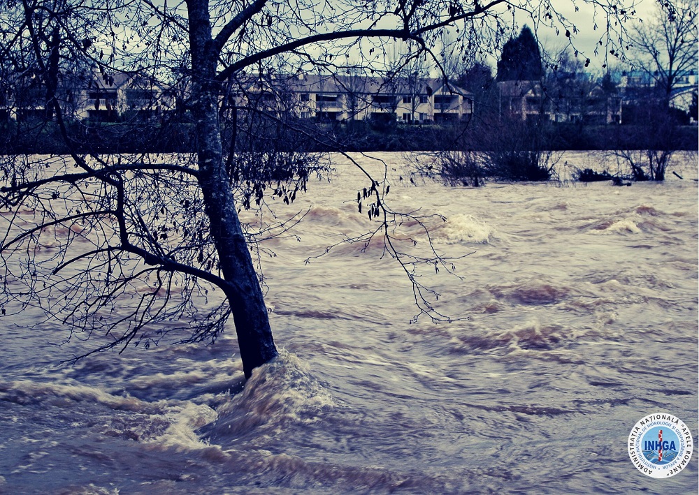 Râurile din Cluj, sub atenționare de inundații/ Foto: INHGA