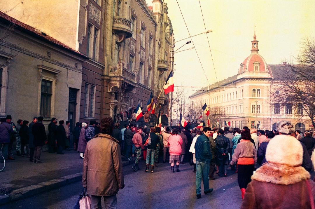 34 de ani de la Revoluția din 1989  Foto: Radu Mureșan