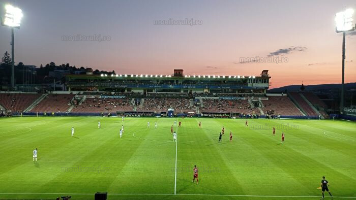 Meciul de fotbal dintre CFR Cluj și Poli Iași, 15 iulie 2023/ Foto: Paula Copaciu - monitorulcj.ro