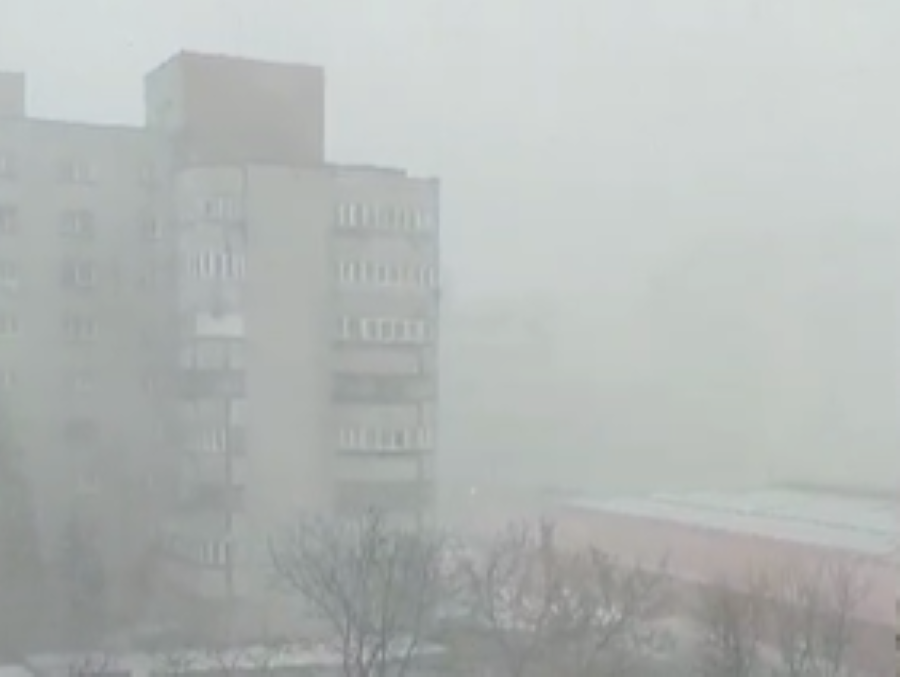 O furtună de zăpadă s-a așternut asupra municipiului Cluj-Napoca/ Foto: monitorulcj.ro