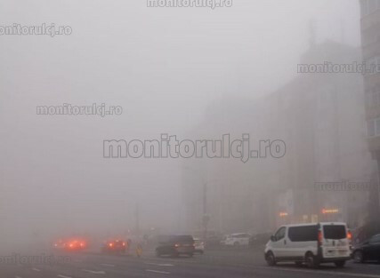 Cod galben de ceață și ghețuș în zona joasă a județului Cluj / Foto: monitorulcj.ro