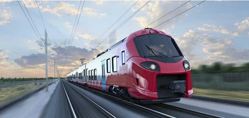Trenul electric cumpărat din Polonia a făcut scurt circuit/Foto: ARF - Autoritatea pentru Reformă Feroviară Facebook.com