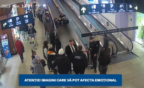 Un bărbat a intrat în stop cardio-respirator în mall / Foto: captură ecran - Facebook ISU Cluj