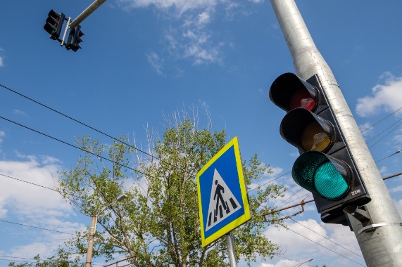 Noi semafoare pe străzile din Cluj-Napoca Foto: Dan Tarcea - Facebook