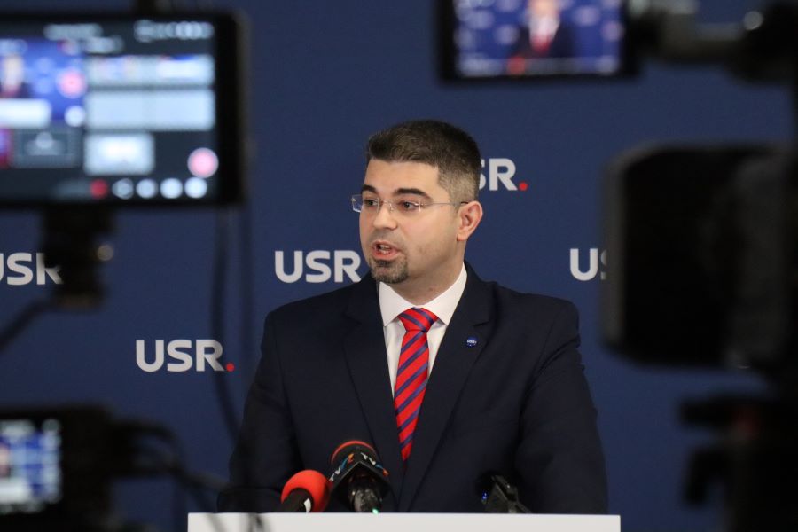 Foto: Flaviu Udrea, candidatul USR Cluj la Primăria Florești