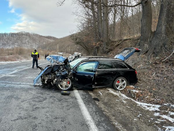 Accident teribil în Sâncraiu/ Foto: Lavina Gordan