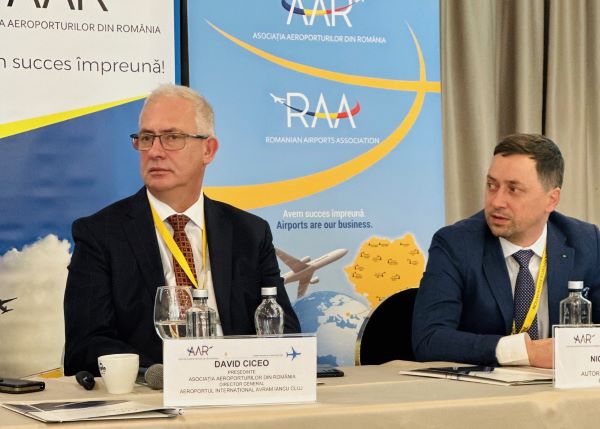 David Ciceo, prezent la ședința Asociației Aeroporturilor din România/ Foto: AAR