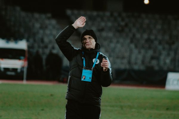 Ovidiu Sabău, antrenorul echipei „U” Cluj/ Foto: FC Universitatea Cluj - Facebook