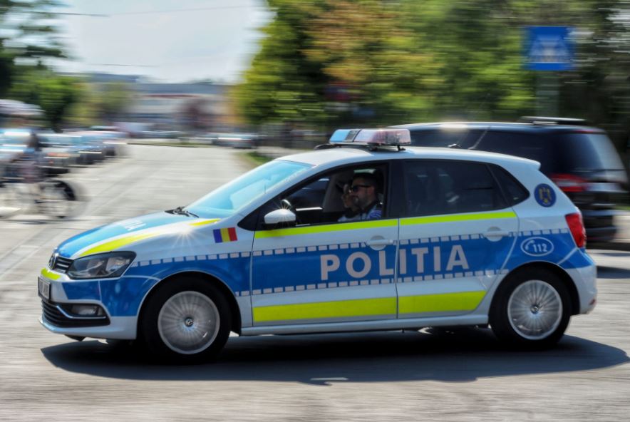 Autospecială de poliție/Foto: IPJ Cluj
