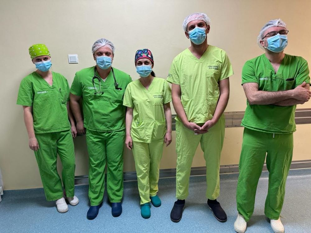 Prima prelevare de organe din acest an la SCJU Cluj s-a făcut la un pacient aflat în moarte clinică/ Foto: SCJU