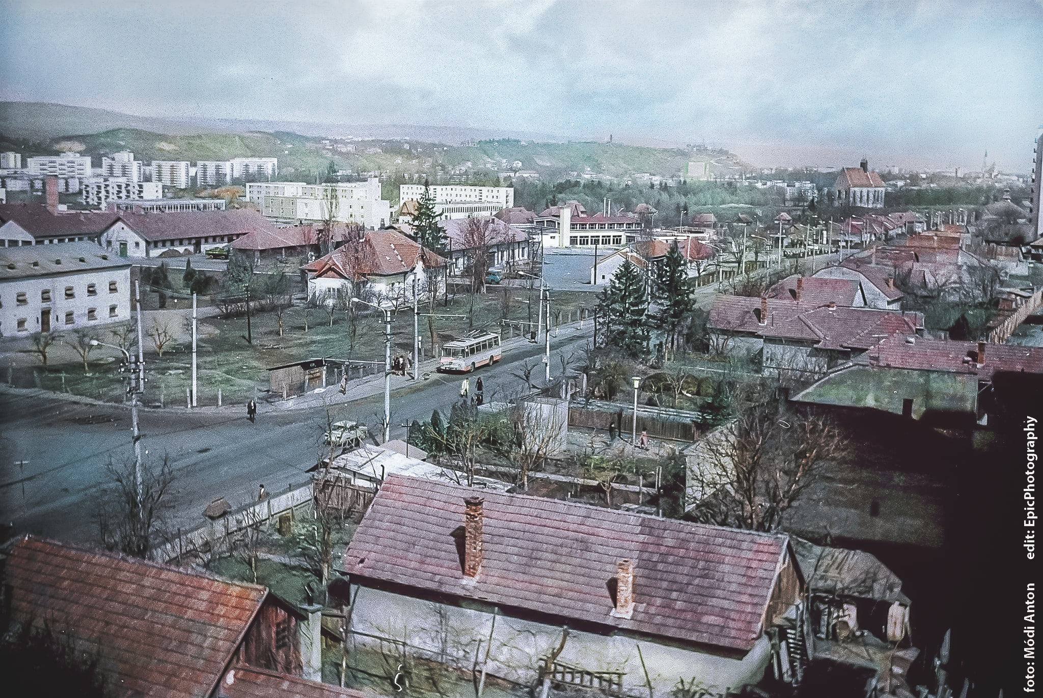 Calea Florești, fotografie din anul 1977. FOTO: Facebook/ Amintiri din Vechiul Cluj