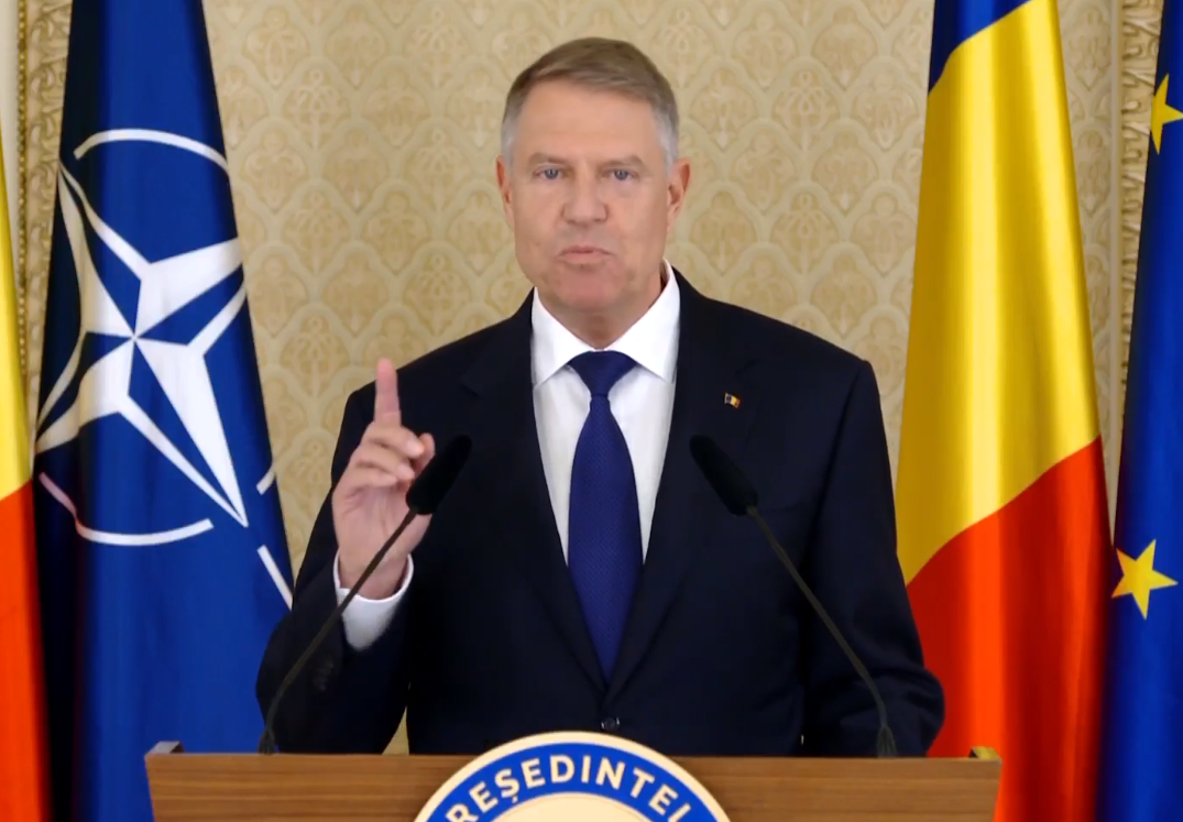 Klaus Iohannis a anunțat, oficial, înscrierea în competiția pentru funcția de secretar general al NATO/Foto: Administrația Prezidențială a României Facebook.com