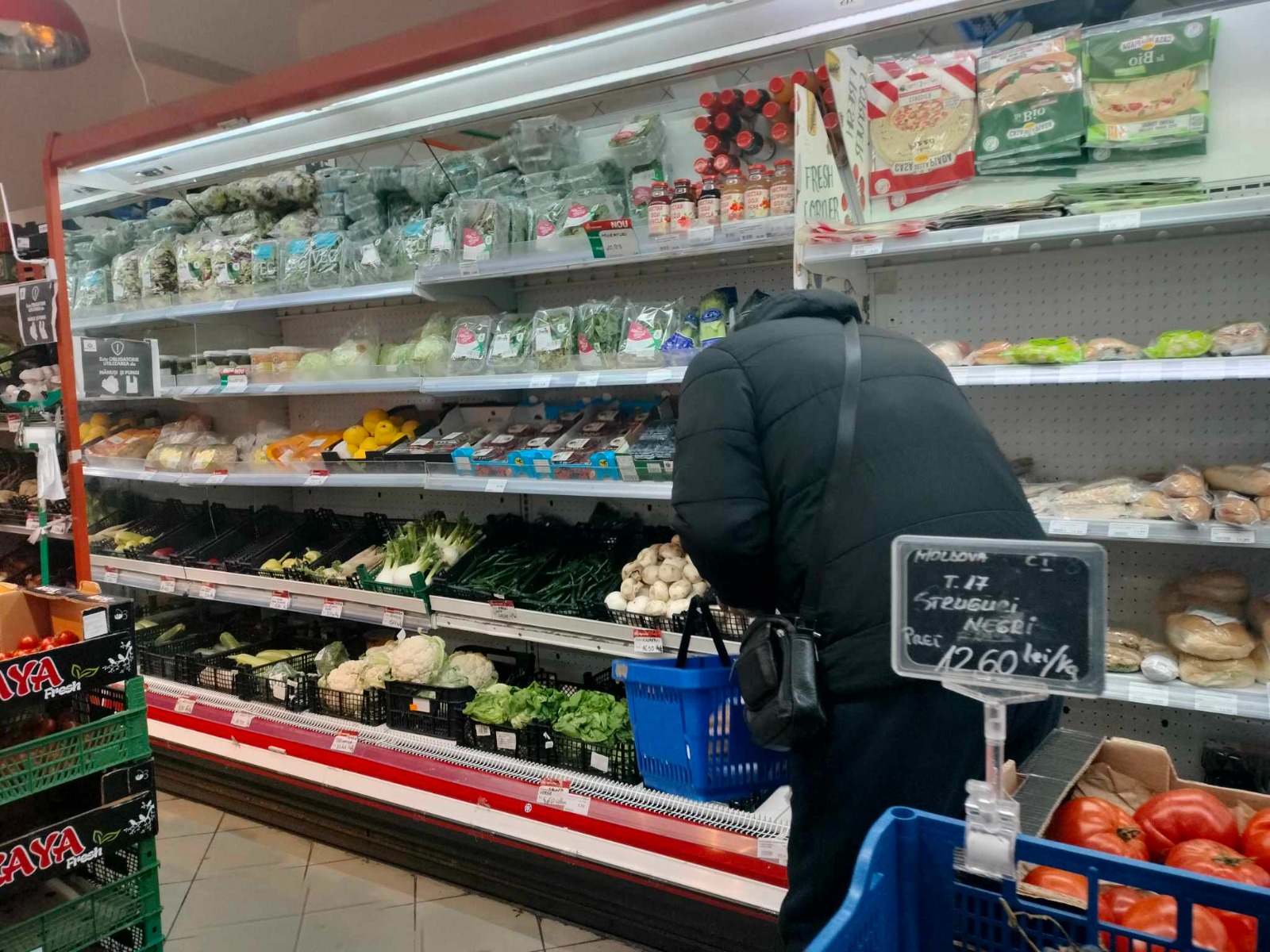 Rata anuală a inflației a ajuns în februarie la 7,2%, însă prețurile alimentelor au continuat să crească. Sursă foto: monitorulcj.ro