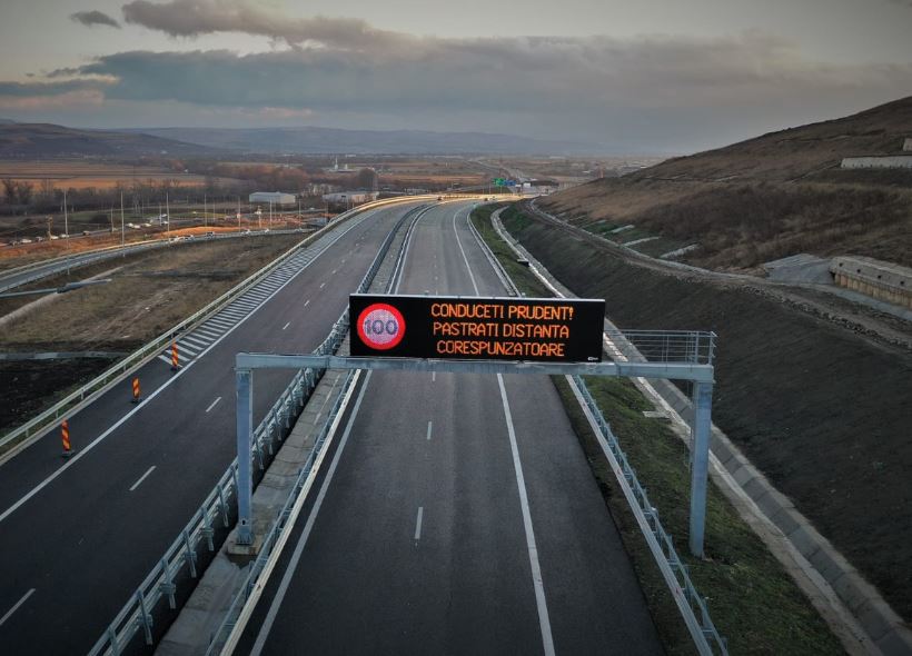 Atenție, șoferi! Trafic restricționat pe A3 Câmpia Turzii - Nădășelu. Sursă foto: Compania Națională de Administrare a Infrastructurii Rutiere - Facebook