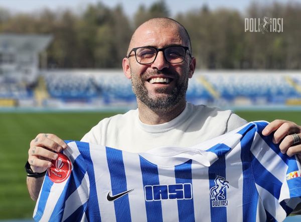 Portughezul Anthony Da Silva, cunoscut drept Tony, fost jucător al echipei CFR Cluj, a fost anunţat, luni, în funcţia de antrenor principal al echipei de fotbal Politehnica Iaşi/ Foto: FC Politehnica Iasi - Facebook
