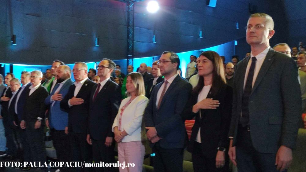 Joi, 4 aprilie, Alianța Dreapta Unită și-a prezentat la Cluj-Napoca candidații pentru alegerile europarlamentare și locale./ Foto: Paula Copaciu - monitorulcj.ro