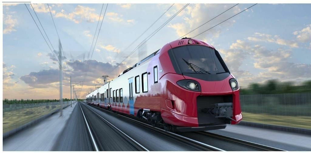 Contractul pentru 62 de trenuri electrice semnat cu PESA va fi anulat. FOTO: Ministerul Transporturilor și Infrastructurii România/ Facebook