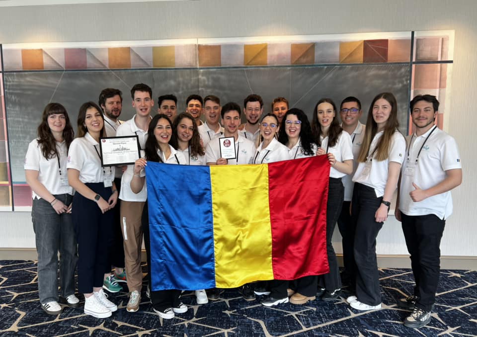 Cu bucurie și mândrie, Universitatea Tehnică din Cluj-Napoca (UTCN) marchează un momeStudenții au obținut locul 2 la competiție/ Foto: UTCN SDC - Facebook