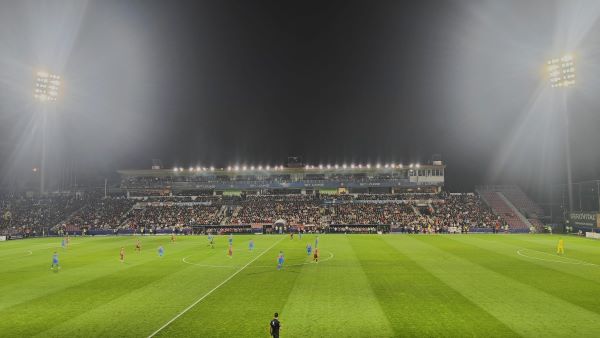 CFR Cluj a jucat împotriva celor de la FCSB duminică, 14 aprilie, în derby-ul etapei cu numărul 4 din play-off-ul SuperLigii României/ Foto: monitorulcj.ro