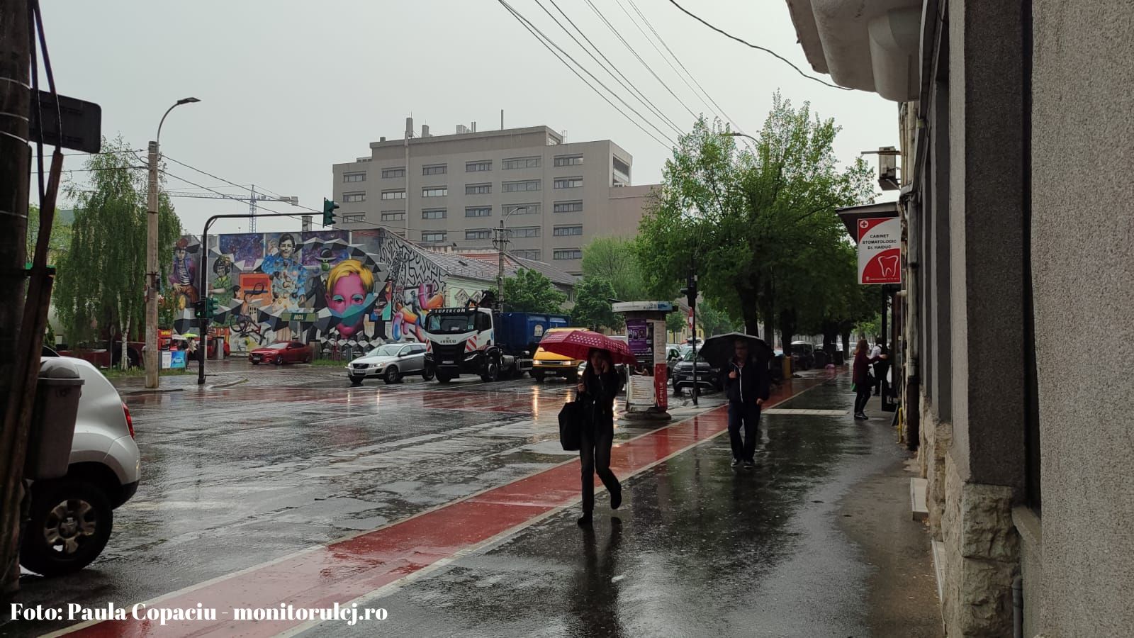 Nu scăpăm de temperaturile scăzute și de ploi/ Foto: Paula Copaciu - monitorul.cj.ro
