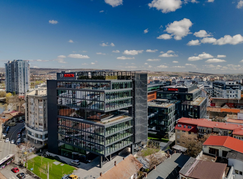 Bosch a investit 21 de milioane de euro într-o nouă clădire de birouri pentru Centrul de Inginerie din Cluj-Napoca