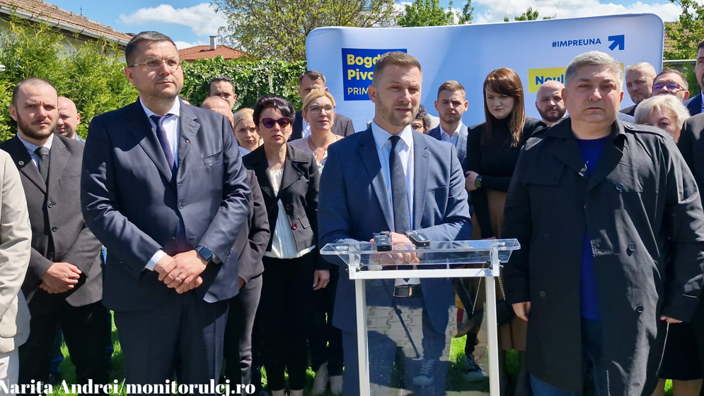 Bogdan Pivariu (PNL) și-a depus candidatura pentru încă un mandat la Primăria Florești. Foto: Narița Andrei/monitorulcj.ro