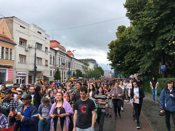 Marșul Cluj Pride din 2023/ Foto: arhivă monitorulcj.ro