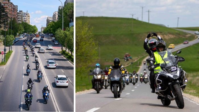 Serbare câmpenească a motocicliștilor / Foto: Comunitatea Moto Cluj - arhivă