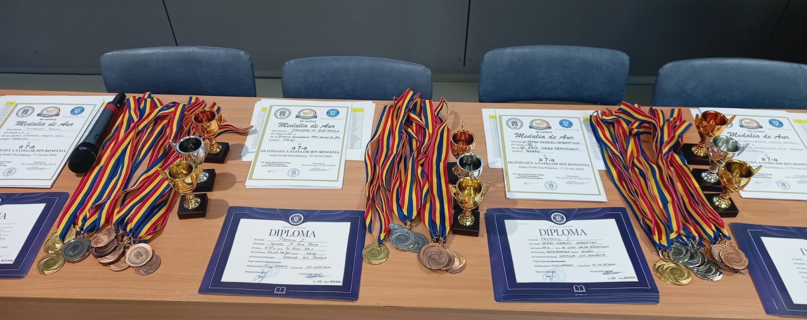Sute de elevi au participat la „Olimpiada Satelor din România”. S-au dat premii de 17.000 de lei. Sursă foto: ISJ Cluj