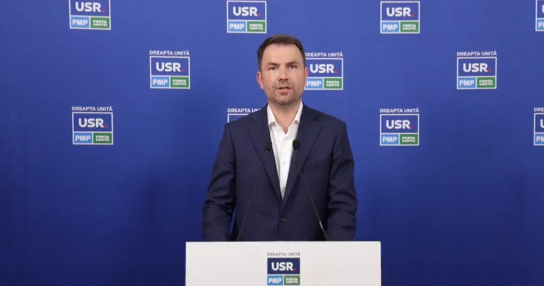 Cătălin Drulă demisionează din funcția de președinte al USR | Foto: USR – captură video - Facebook