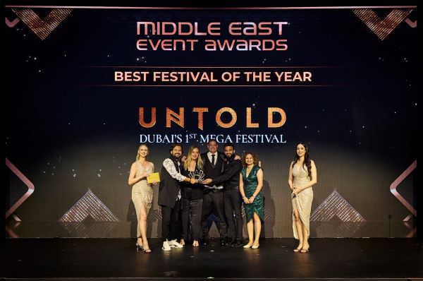 Untold Dubai a câștigat trofeul „Festivalul anului” la Middle East Event Awards 2024| Foto: UNTOLD