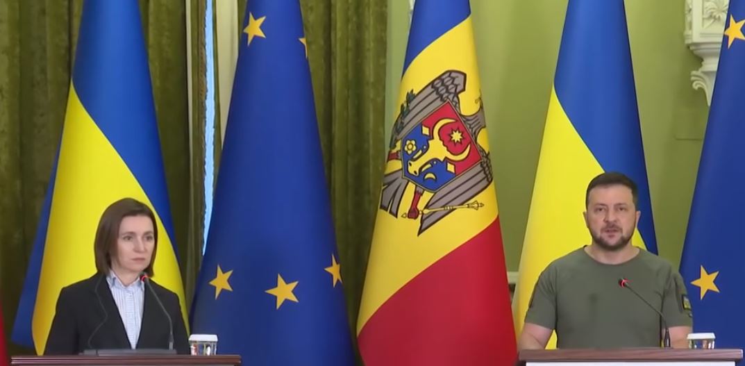 Uniunea Europeană va începe negocierile de aderare cu Republica Moldova și Ucraina la final de iunie|Foto: Володимир Зеленський-Facebook