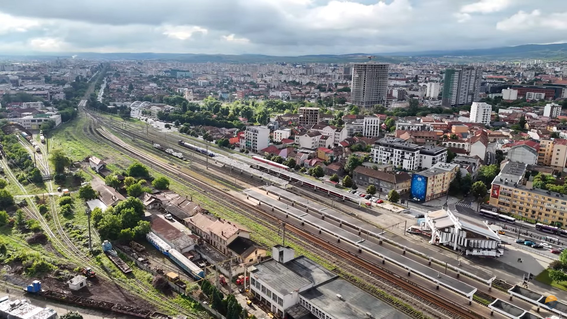 Au început recent lucrările de reconstrucție pentru calea ferată dintre Cluj-Aghireșu | Foto: Asociația Pro Infrastructură - Facebook