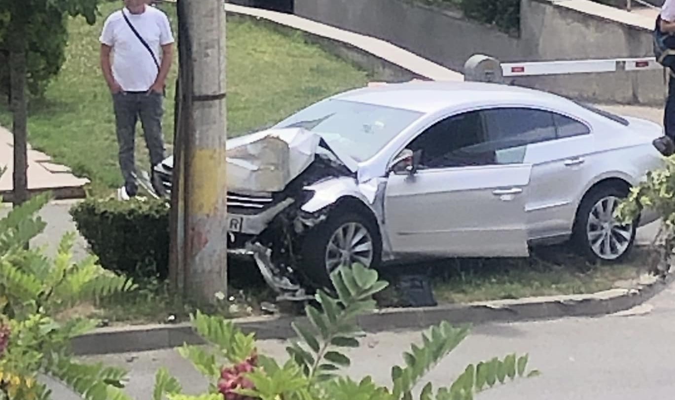 Accident pe Calea Dorobanților| Foto: Info Trafic Cluj-Napoca - Facebook