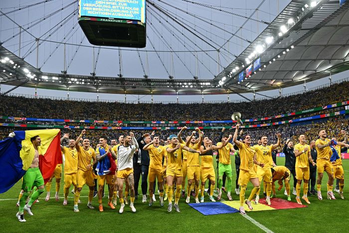 Avionul cu care echipa națională a României ar fi trebuit să se întoarcă în această seară din Germania la București s-a stricat| Foto: Echipa națională de fotbal a României - Facebook