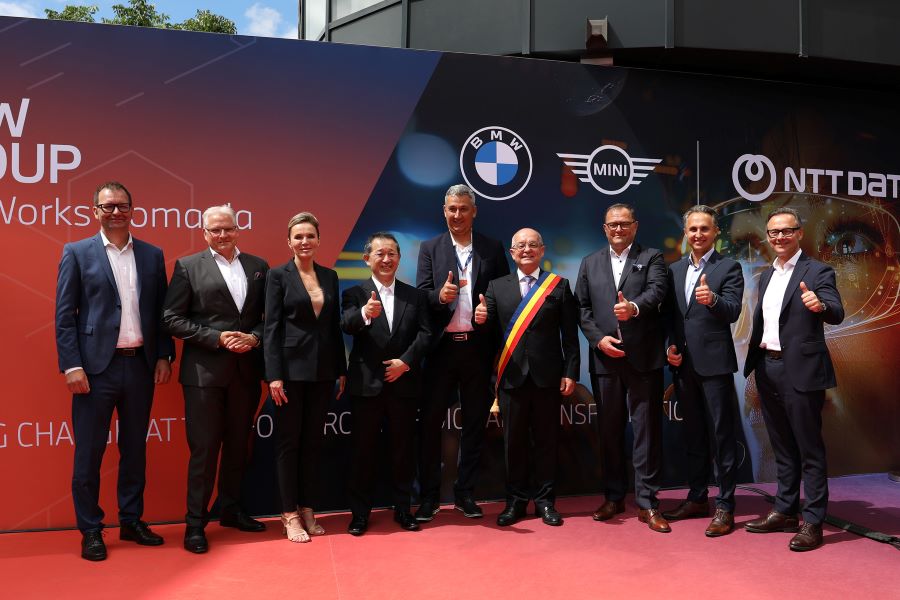 Reprezentanți de top ai celor două companii multinaționale, dar și ai administrației locale clujene au participat la inaugurarea BMW TechWorks din Cluj-Napoca.